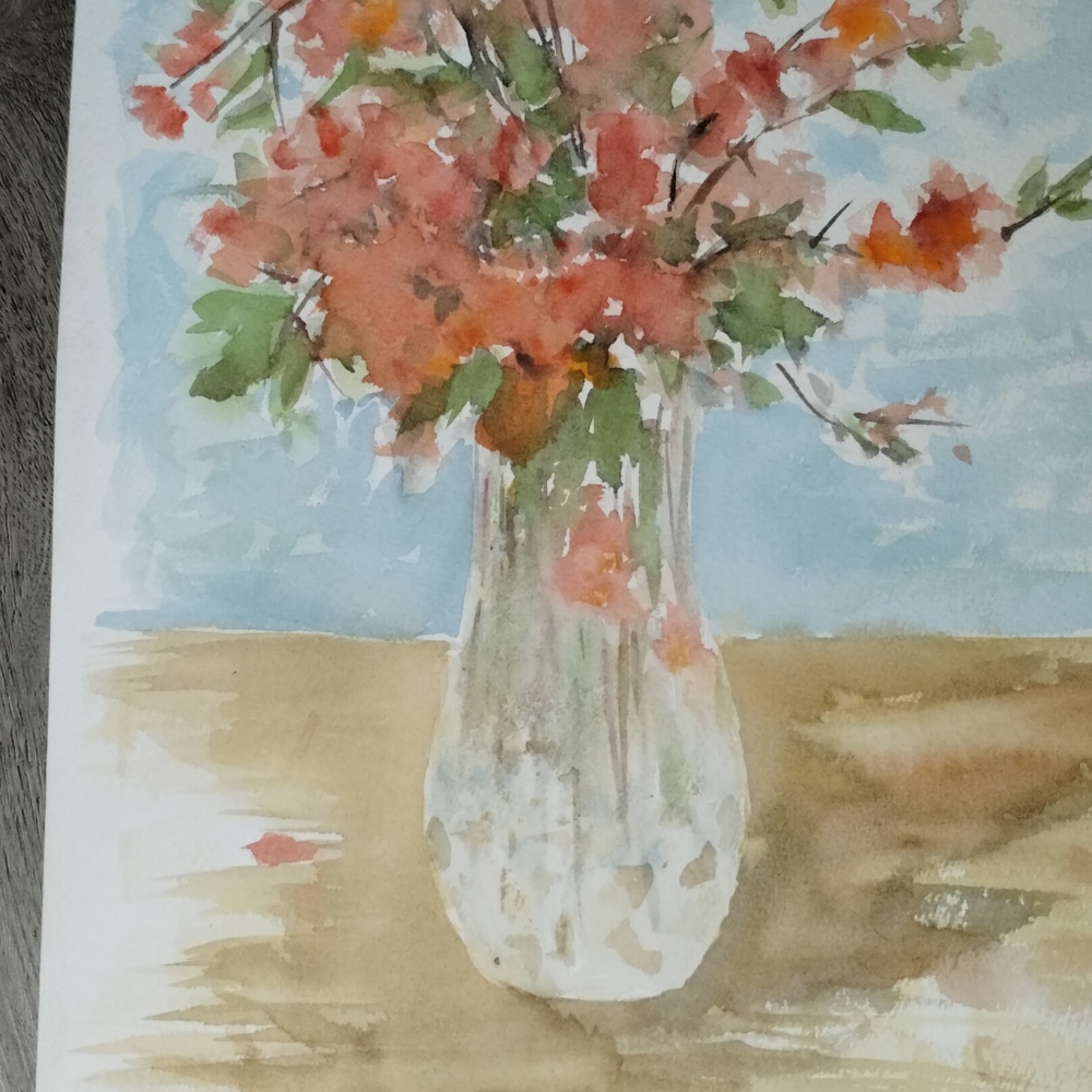 Unframed artwork